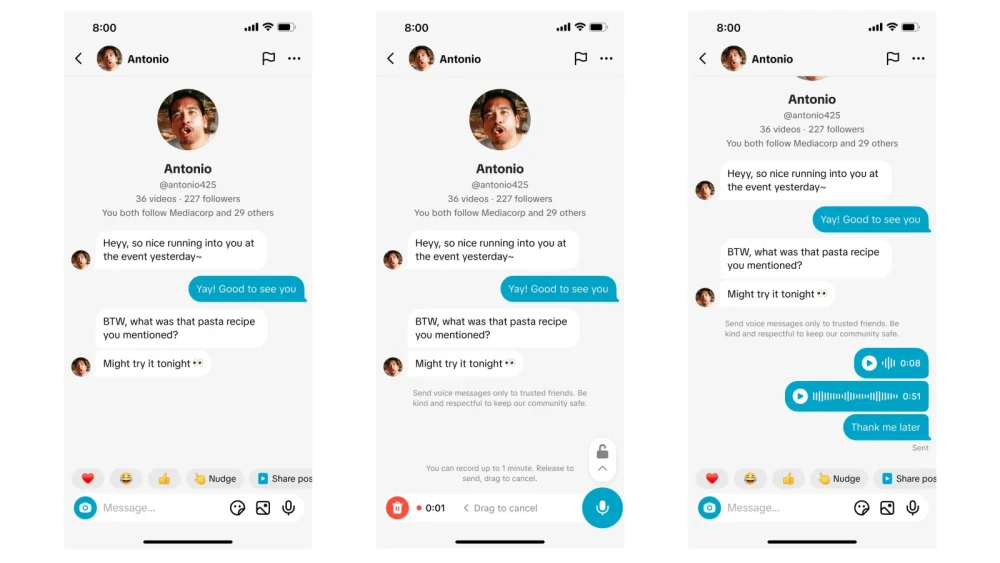 TikTok Gambar DM